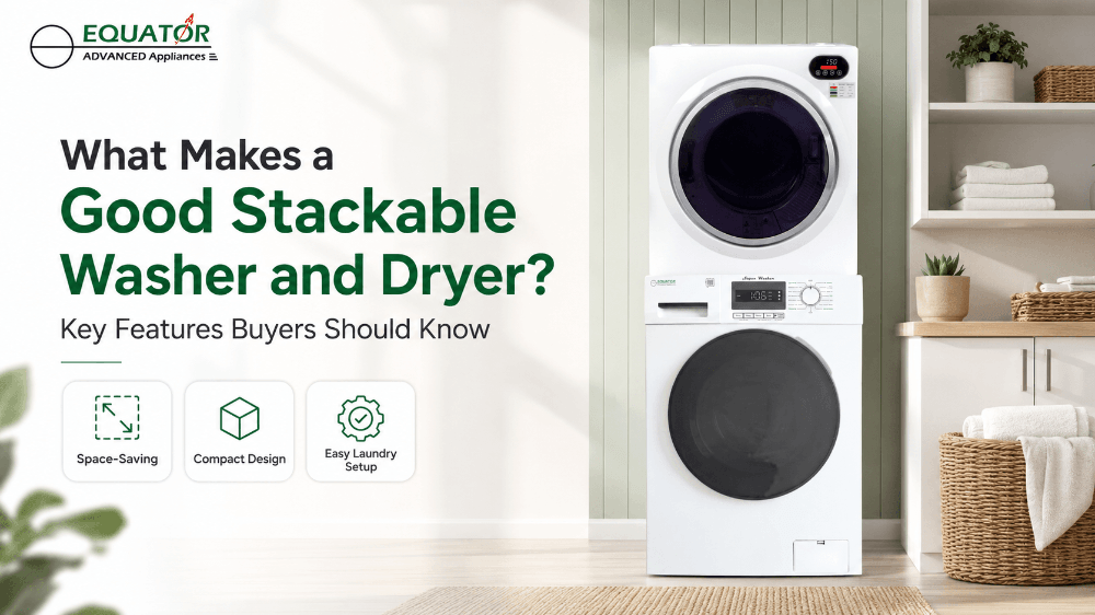 good stackable washer and dryer
